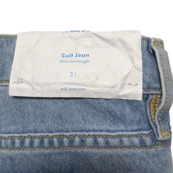 NWT M.I.H Cult Straight Leg Jeans Road Trip 31 - Picture 9 of 11